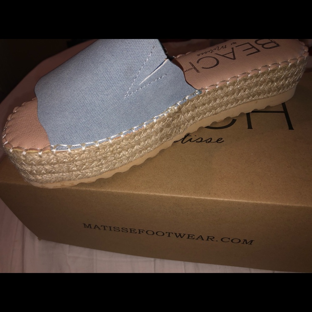 Blue BEACH sandals
